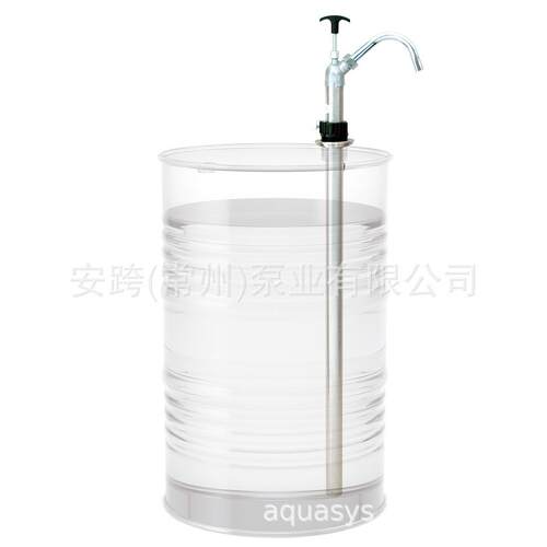 AQUA/安跨手动桶泵手动活塞桶泵手动抽油泵高粘度液体使用S-L