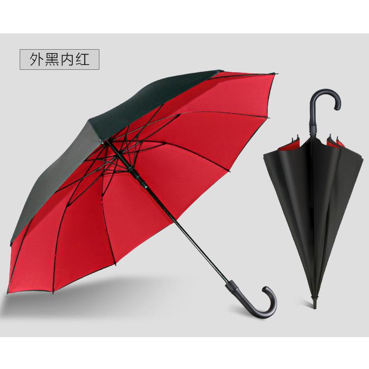 正品大大雨伞超大号户外三人用抗暴雨加加固510cm直把径特大号3-4