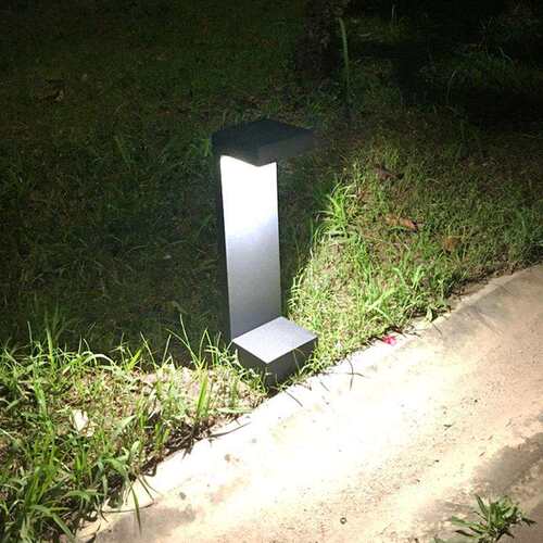 草坪灯方形花园灯led庭院灯过道灯室外别墅花园家用景观灯户外