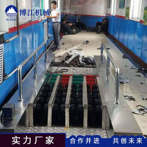 煤矿井下用无动力通道洗靴机 煤矿定制全自动防爆双通道洗靴机