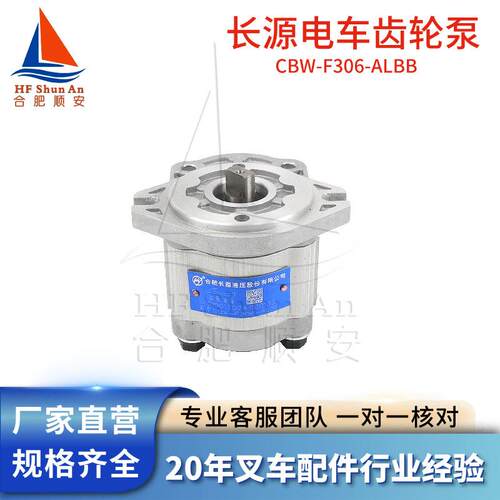 叉车配件叉车齿轮泵长源原厂液压油泵合力电车泵CBW-F306-ALBB