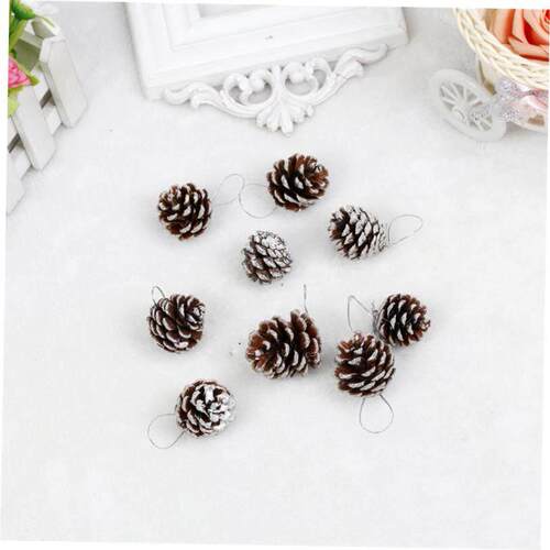 Christmas Pine Cones Bauble Tree Party Hanging