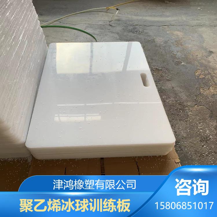 耐磨便携高分子聚乙烯仿真冰板超光滑表面冰球训练板滑冰练习板