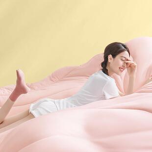 悦之家四季 被芯冬秋冬生加绒加厚保暖吸JJF湿发热被学愉单双人被