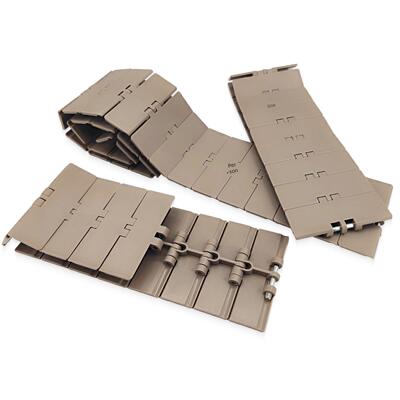 820-k325平顶炼板输送机传送带塑钢流水线K400K450K600K750单铰炼