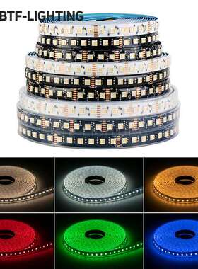 RGBCW五合一LED灯带5050灯珠贴片冷白暖白光室内装饰防水高亮灯条