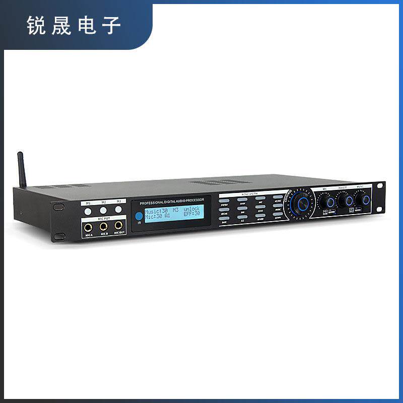 AP800前级效果器防啸叫唱歌ktv舞台数字处理器音效音响话筒调音