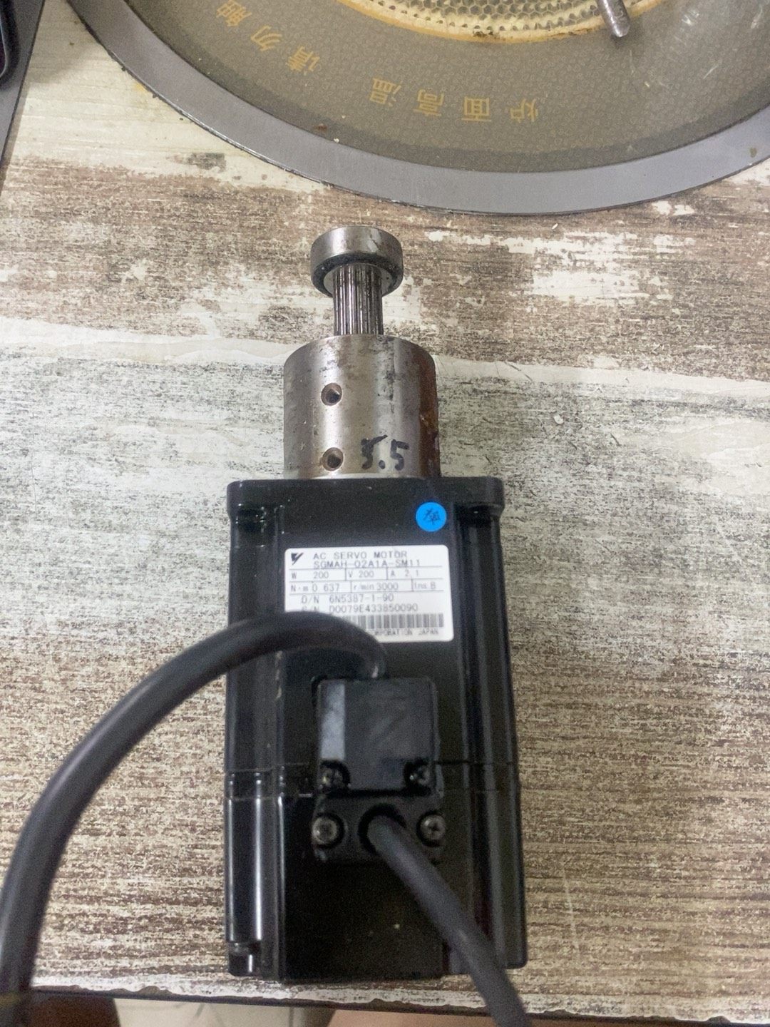 安川电机 SGMAH-02A1A-SM11 拆机件包好