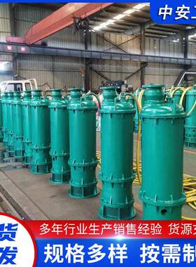 叶片式排沙排污泵 排沙泵 BQS20-180/4-30/BK液压潜水泵