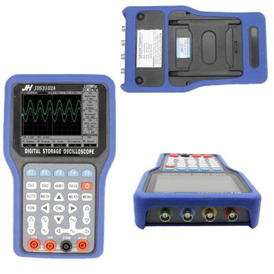 测量方式可调节双通道JDS3102A手持示波器