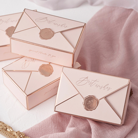 范物经典创意喜糖盒ins风口红高档复古欧式粉色婚礼结婚纸盒