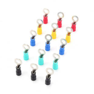 端子绝缘 绝缘接头 端子端子压冷铜 圆形预rv2冷圆压4rv接线型预