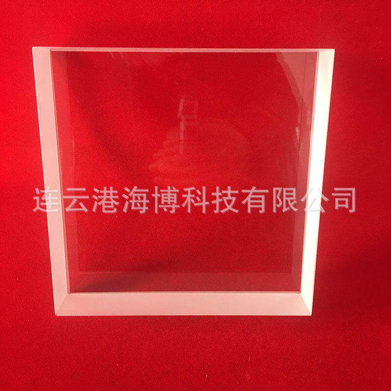 耐温透明石英片 石英方片 薄片厚片石英打孔开槽载玻片
