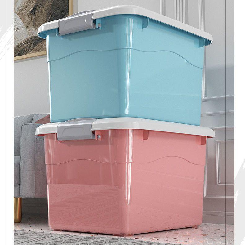 厂家直销塑料收纳箱特大号家用整理储物箱子多功能周转箱装衣服玩