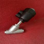 JL2000 全304不锈钢316气动角座阀食品卫生级卡箍式 卡套快装