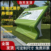 落地式 导视台景区导视牌小区楼层索引园区总平面图户外导向指示牌