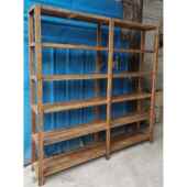 实木质货书架子服装 包母婴超市店铺陈列展示架样品柜置物层架M011