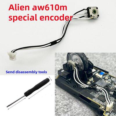 异形Aw610M编码器专用滚轮不间断滚动订单附带拆装工具Ttc编码器