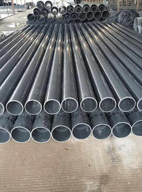 DN100深灰色PVC管给水管  140PVC大口径水管 农田灌溉管