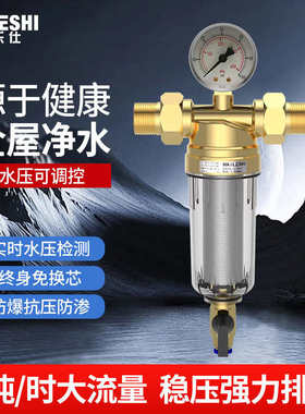 供应前置过滤器不锈钢前置过滤器自来水管道前置过滤器家庭净水