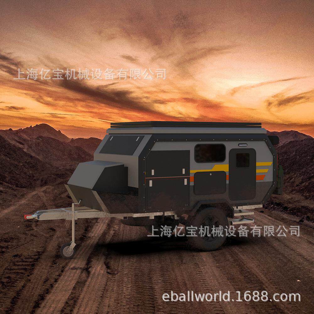 上海亿宝出口欧美拖挂房车营地车旅居美式牵引房车露营车源头厂家