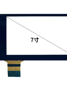 39101-T2F-6139101-T2F-9控1A7寸中导航A触摸ONY屏外屏屏幕手写屏