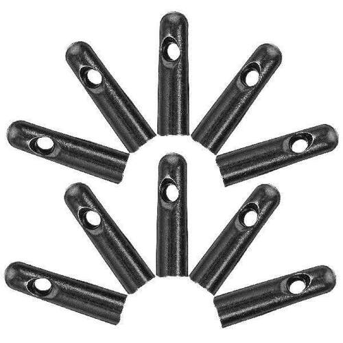 10 Metal Umbrella Beads 19X5mm 4mm Hole Repair Tail Parts