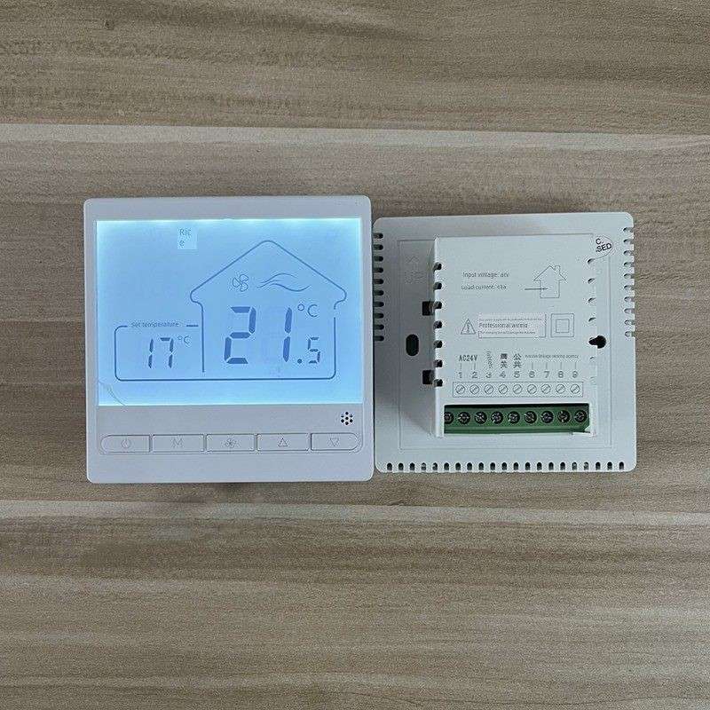 比例积分温控器中央空调AC24V新款比例阀风柜机浮点型控制器面板