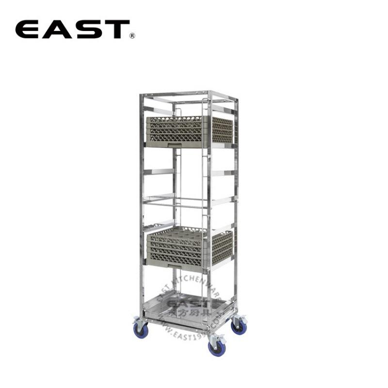 7层欧式标准不锈钢杯茜车【EAST东方厨具】