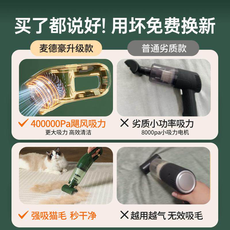 宠物地毯粘毛器吸毛器清理床上除毛猫咪毛发电动浮毛吸尘器去