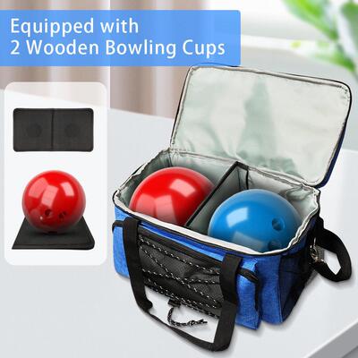Double ball carrying age bag can be slung over the shoulder