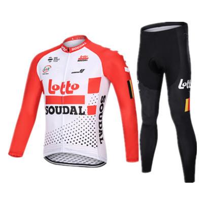 正品环车法队新款春秋冬长袖山地公自行车背带大码行公路排骑路汗