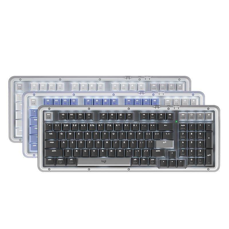 罗技（Logitech）ALTO KEYS K98M 琥珀系列 AI客制化无线机械键盘