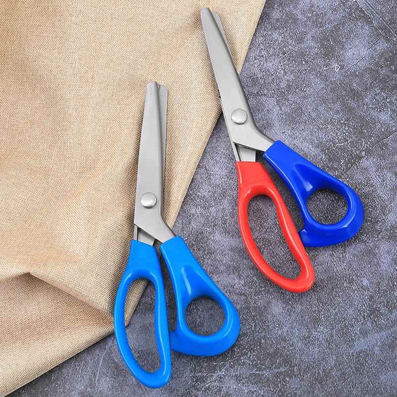 不锈钢花边剪刀狗牙锯齿剪手工牙布剪三角剪圆弧波浪花纹缝纫剪子