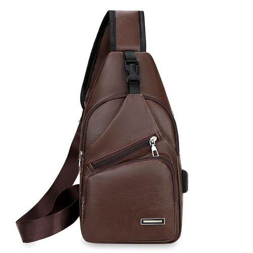 Q 72844 Cycling Storage Chest Bag Korean Canvas韩系胸包