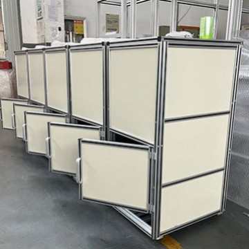 铝型材组合柜子自动化设备防护柜定制工业车间仓储柜来图加工