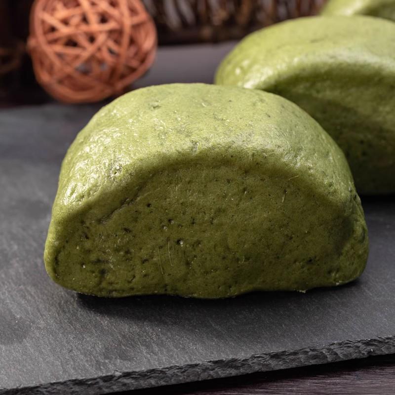 【象山艾草馒头】宁波特产大塘麦糕甜味宁海青馒头早餐青麦糕