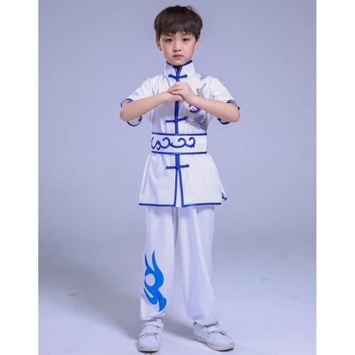 正品儿童夫武术服装男女表演服极装功表演武服装长袖和短袖太服装