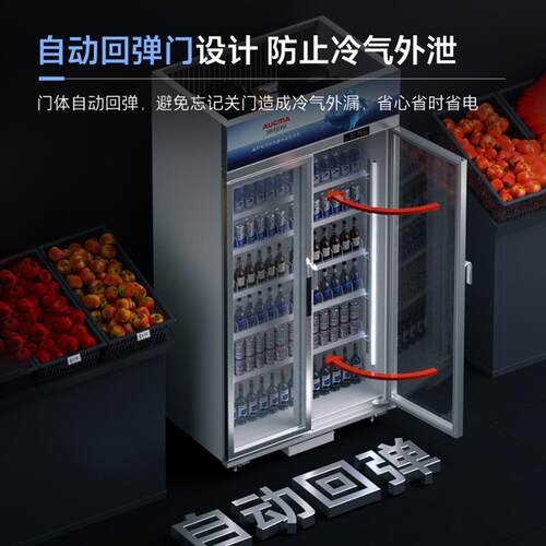 澳柯无品牌/玛风冷啤酒柜展示柜饮料藏玻璃藏LSC-670BW冷XC1冷350