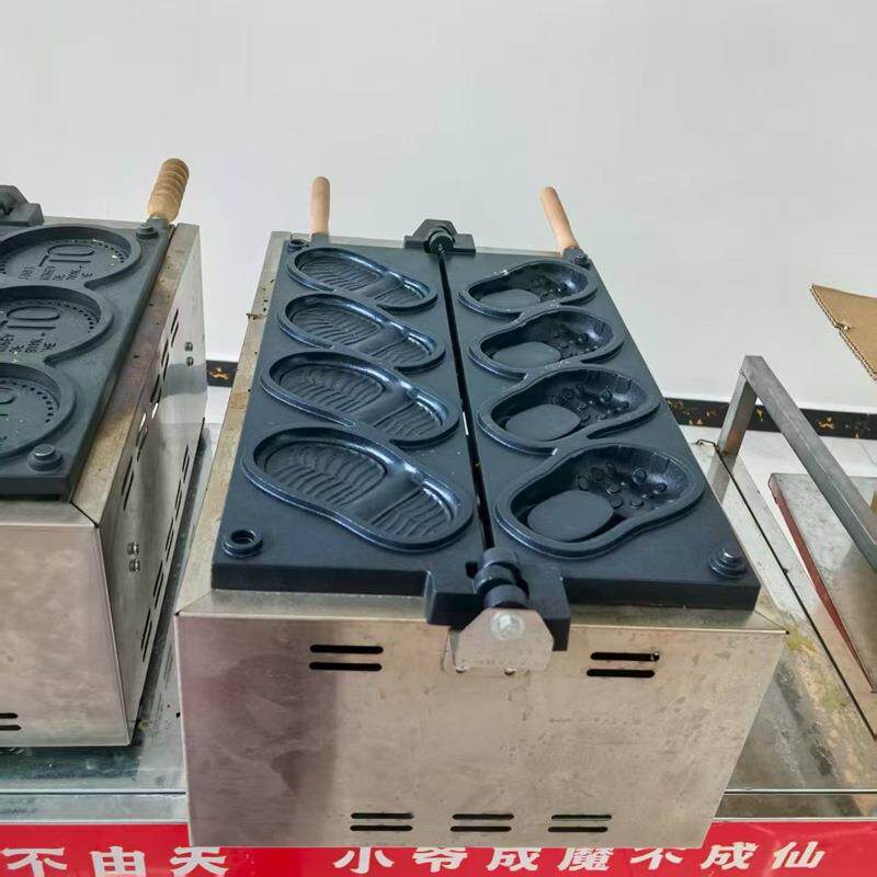 洞洞鞋蛋仔烧机器香蕉烧金币哪吒串串拖鞋烧玉米煤气摆摊