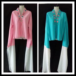 水秀戏剧服饰 青衣花旦小姐衣服装 戏曲练功水袖 京剧越剧黄梅戏服装