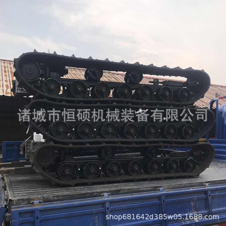 橡胶履带底盘电动遥控机器人履带底盘运输车厂家直销价格优惠