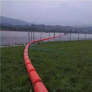 水面漂浮垃圾拦截塑料浮球漂浮物拦污浮筒浮排水上安全警示航标