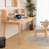 初中生学习橡胶木书纳无品牌 桌收经济桌型字电脑桌松木简约儿童