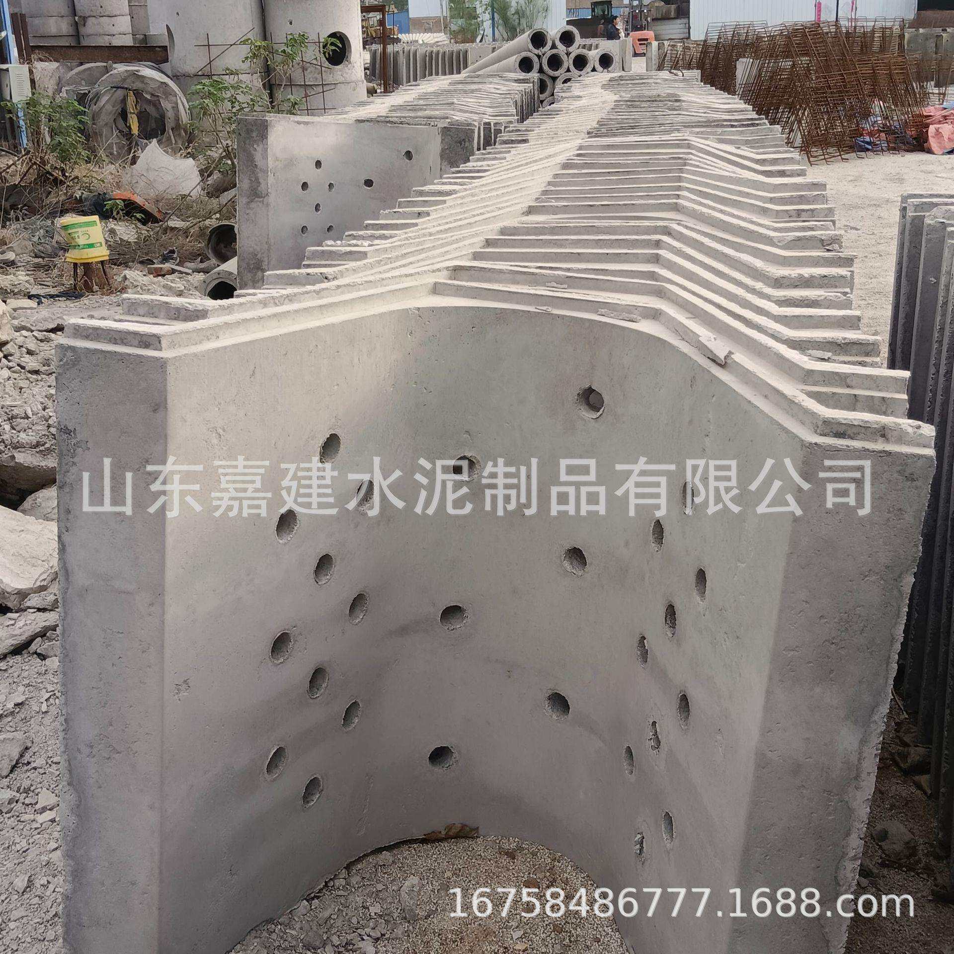 厂家销售水泥排水沟U型槽预制井盖成品混凝土盖板u型槽件防滑沟盖