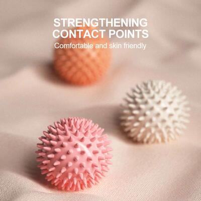 Durable PVC Spiky Massage Ball Trigger Point Sport Fitness H