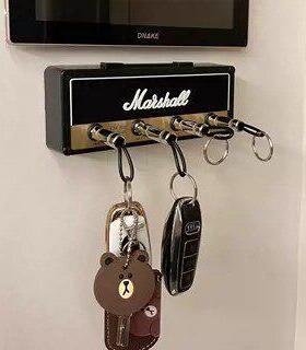 【新家的一百个快递】音响盒入户门钥匙收纳玄关摆件轻奢高级挂架