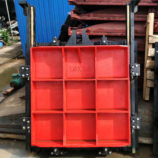 铸铁闸门渠道河道平板铸铁镶铜防倒灌拍门处理设备铸铁闸门批发