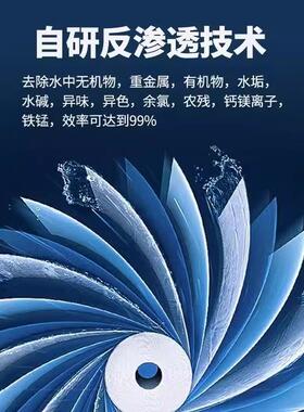 水处理设大型工商业用ro反渗透设备净器锅水炉去备离子超482纯水