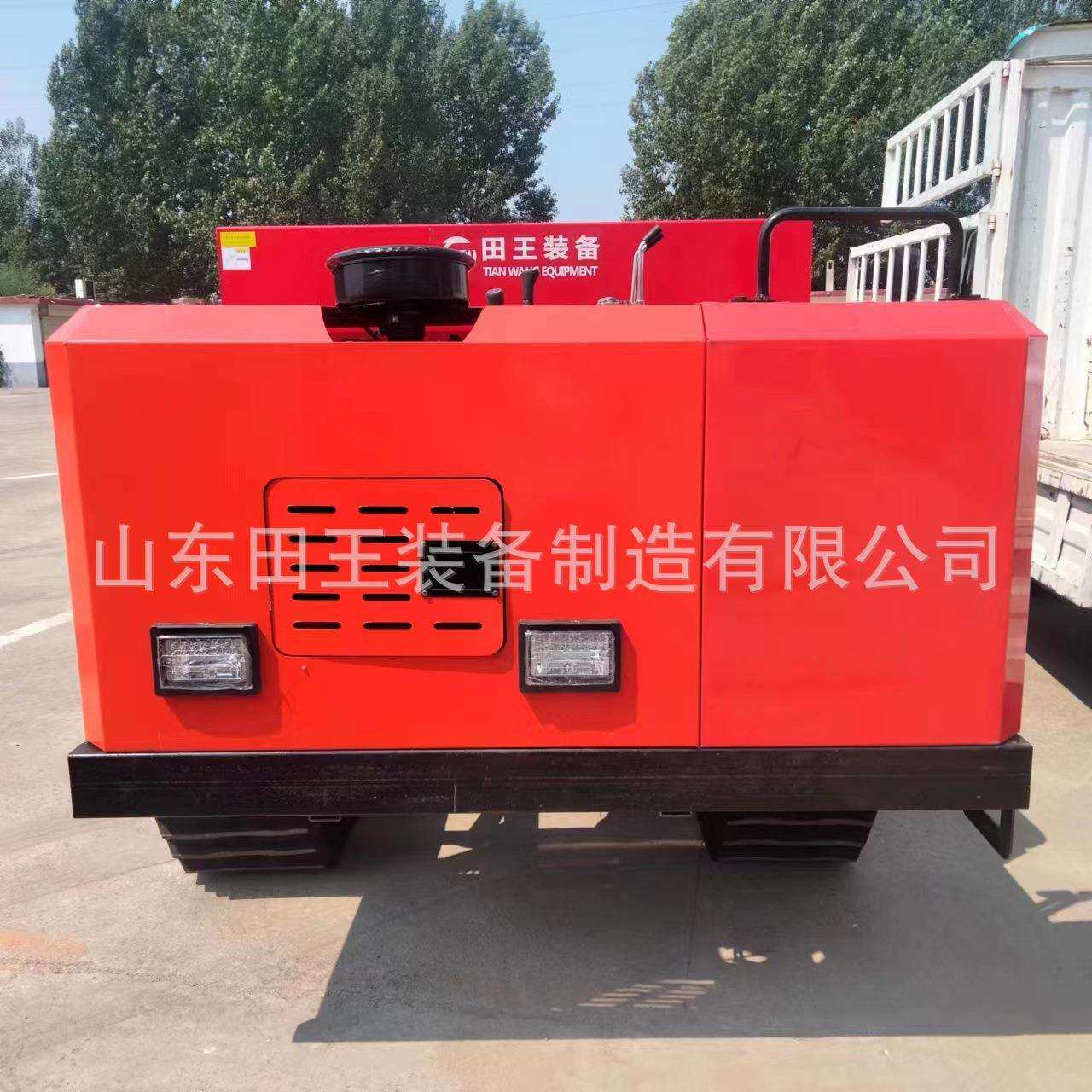 履带式行走全自动撒粪车农用大棚用扬粪车自带动力水稻田撒肥机1